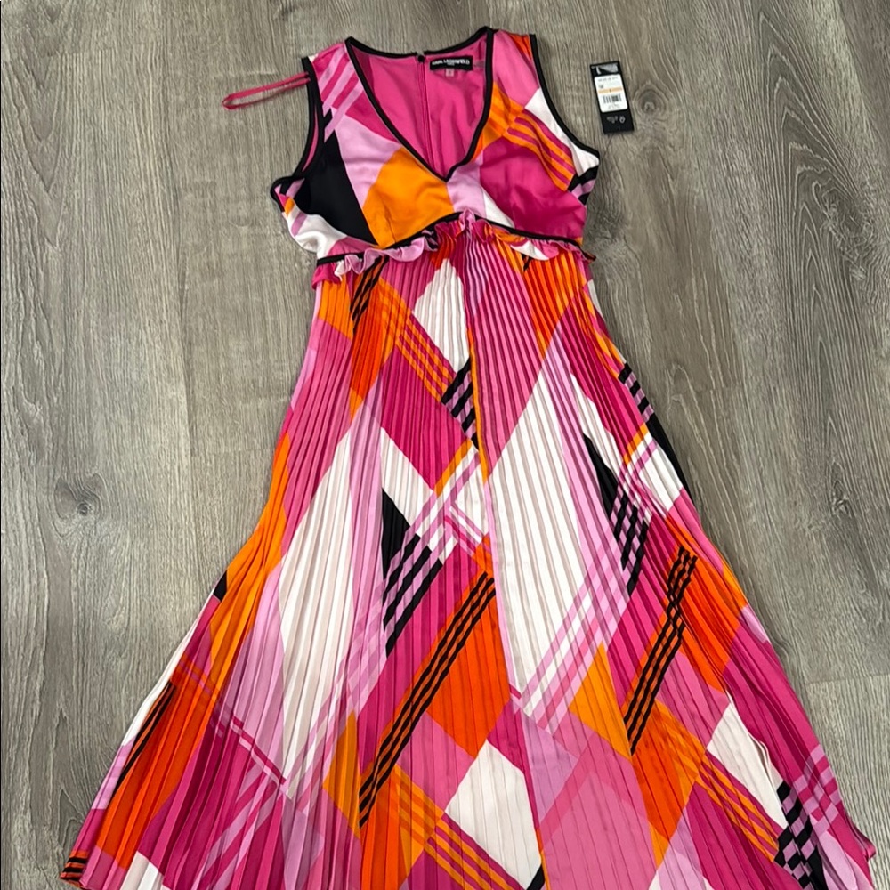 Vibrant Geometric Maxi Dress